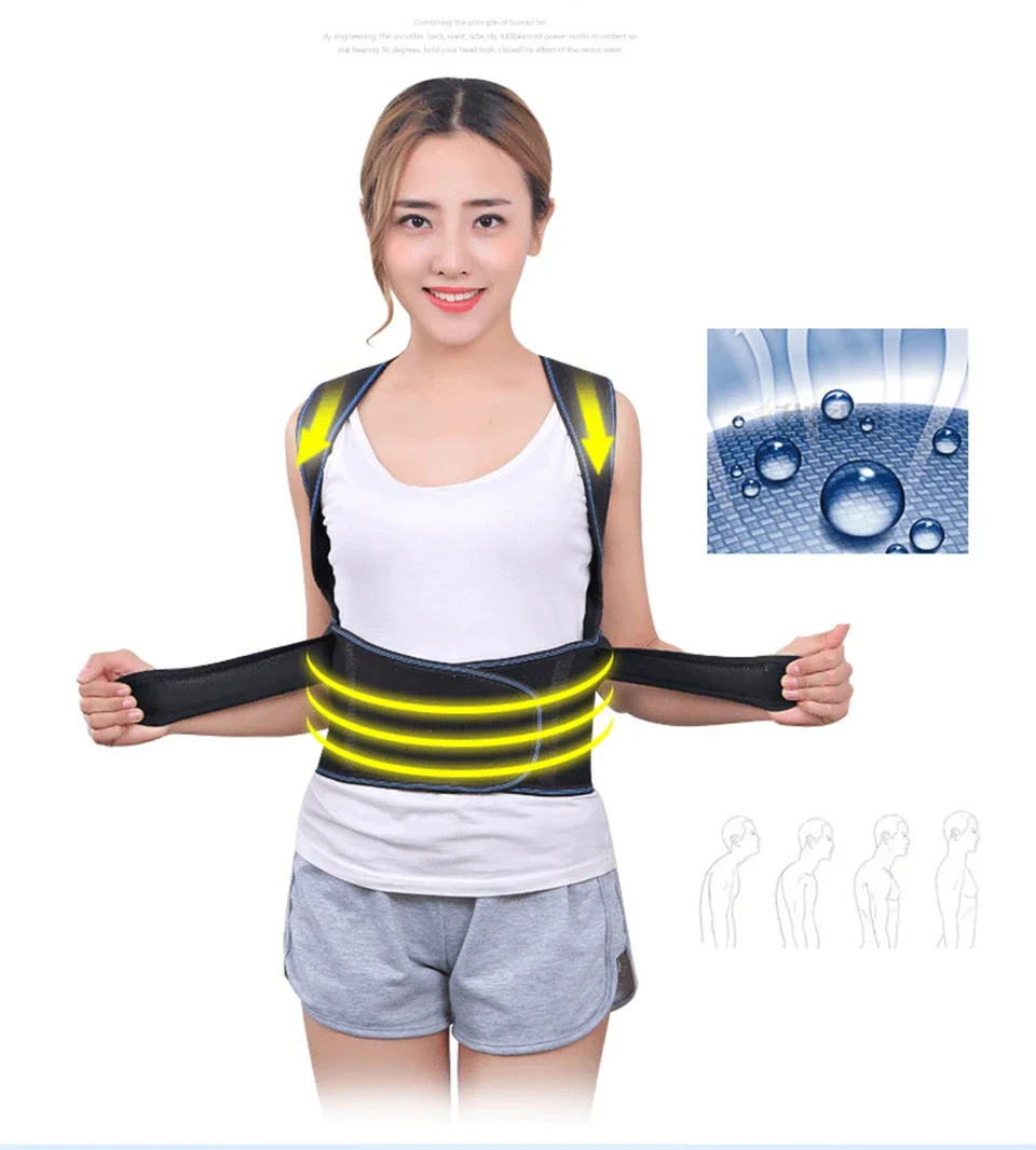 Orthopedic Children Posture Corrector Humpback Correction Shoulder Spine Kids Back Belt Back Support Brace Belt Corset Student