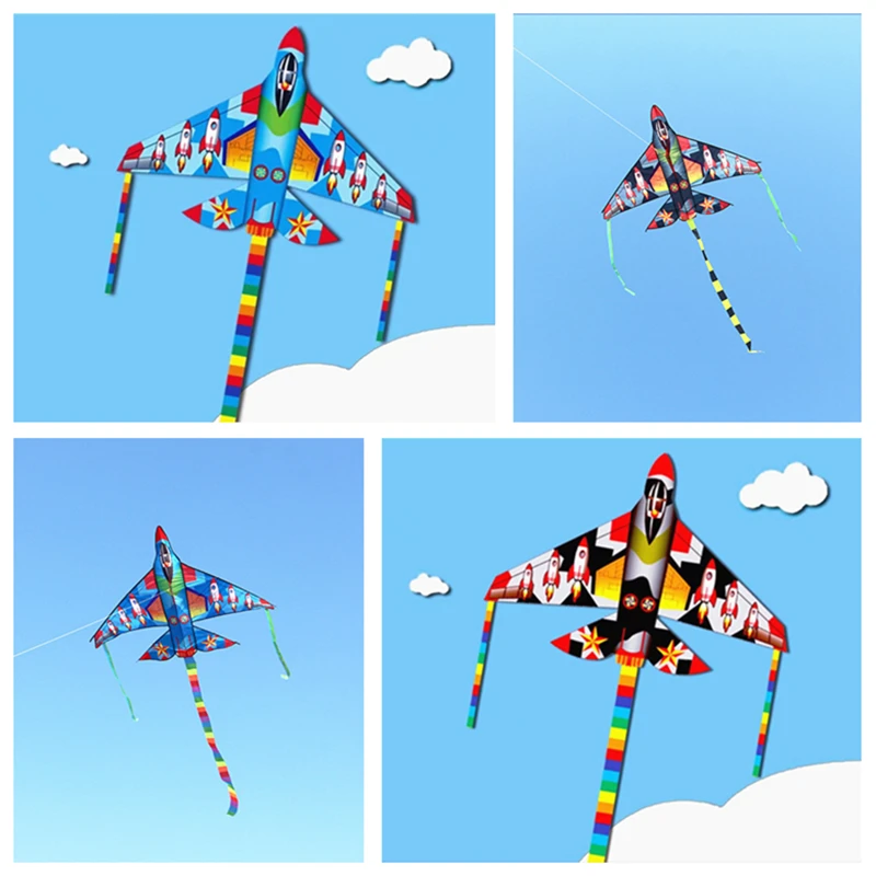 free shipping 160cm plane kites for children kites fighter kite flying outdoor game toys cerf volant kids kites jouer koi ikite