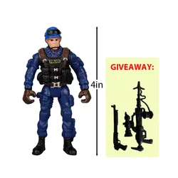 Elite Force Action Figure Toy - Military Soldier with Accessories for Children (Type 12)