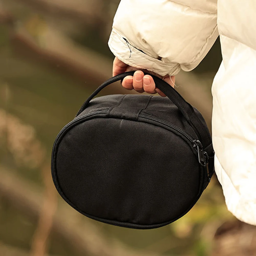 Oxford Cloth Sierra Cup Carrier Bags Portable Sierra Bowl Pouch Handheld Zipper Tableware Protection for Camping Picnic Barbeque