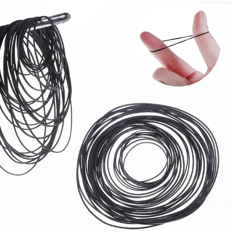 Cassette Tape Belt Transmission Belt Turntable Rubber Belt Rubber Drive Belt Recorder Tape Drive Accessories Audio Accessories 5PCS 2mm Square Folded Rubber Belt For Recorders Universal 41-190mm H7EC