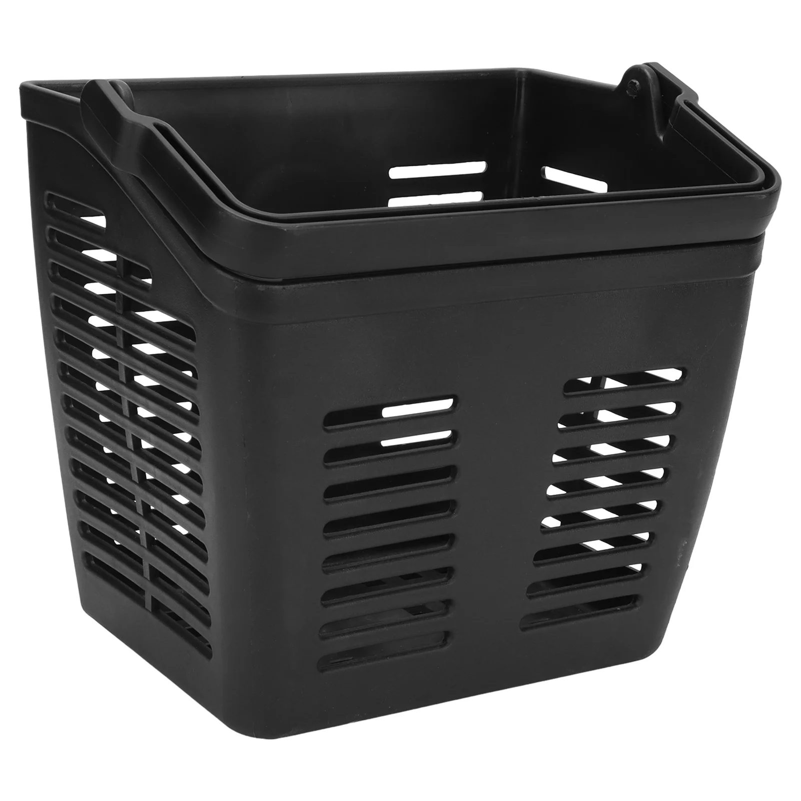 ABS Plastic Scooter Basket Mobility Scooter Front Basket Black For Electric Mobility Scooters Accessories for Shopping Traveling 3