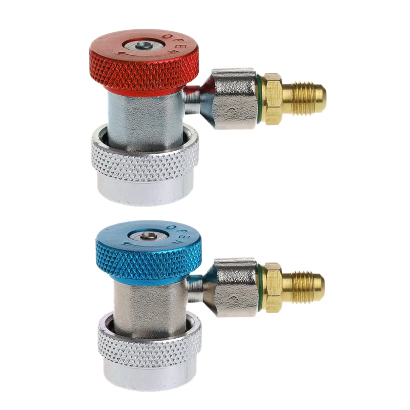 

2 шт., автомобильные адаптеры Freon R134A H/L для кондиционера