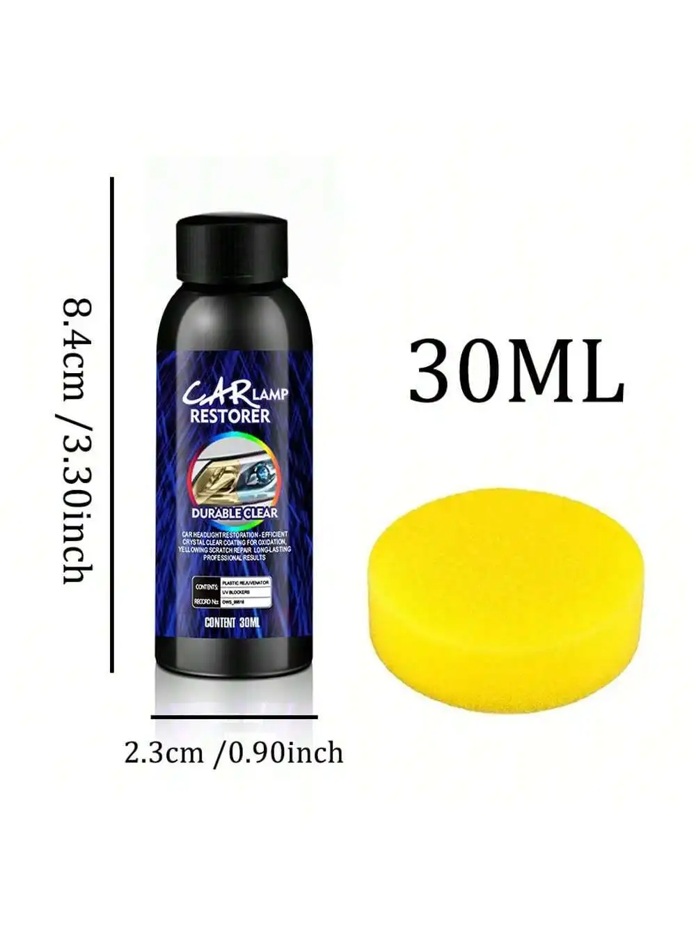 자동차 헤드 라이트 연마제 스크래치 제거제 수리 유체 헤드 라이트 재생 폴란드어 및 유지 보수 액체 키트 자동차 액세서리