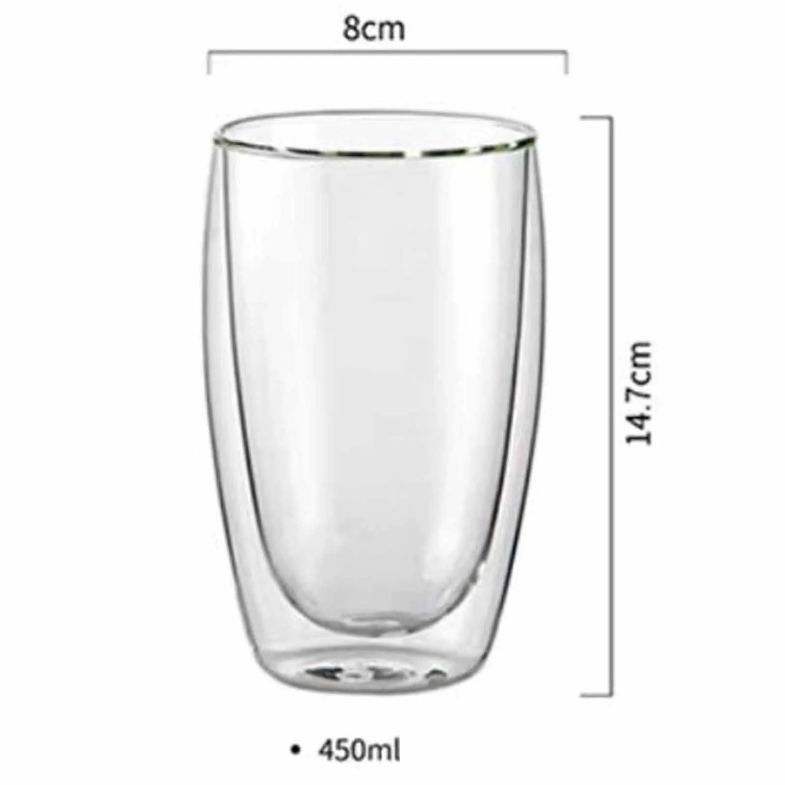Double-wall glass tumbler image 5