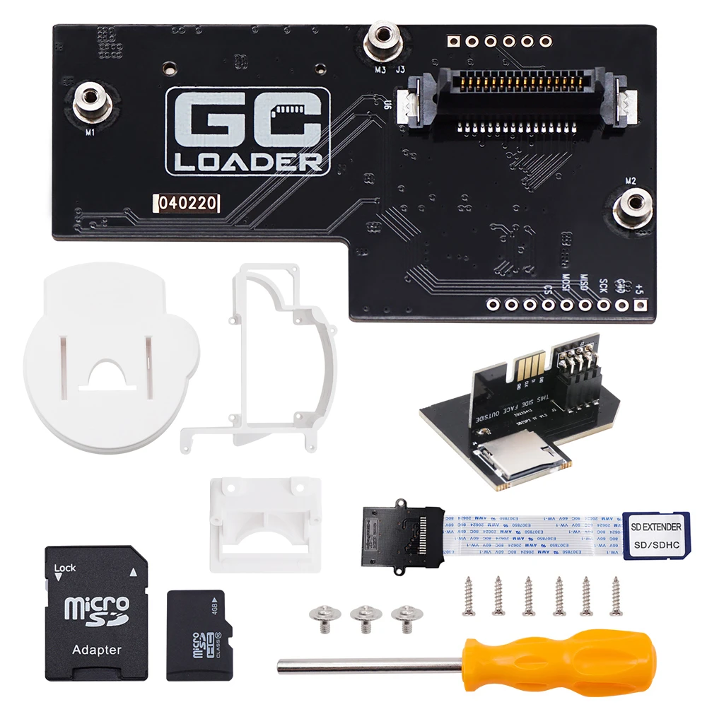 Gc Loader Lite Cloneバージョン Sd2sp2またはアダプターtfカードリーダー付き Nintendo Switchと互換性あり Dol 001 Dol 101 Replacement Parts Accessories Aliexpress