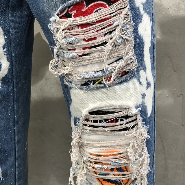 ginzi damage denim