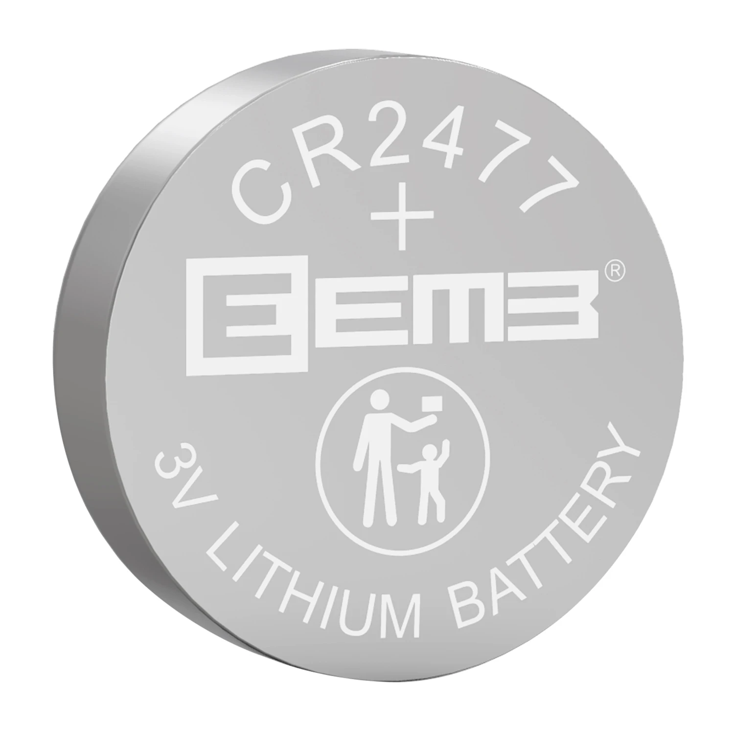 5/10/20/50/100個、Eemb非充電式リチウム電池cr 2477、3 v、ボタン電池1100 mah、車の鍵用 - AliExpress