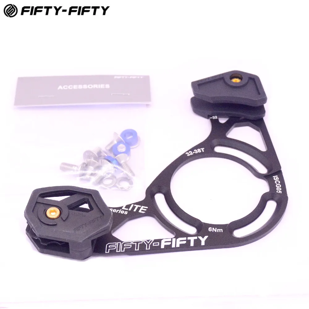 Fifty-Fifty Mountain Bike Chainguide Dh Lite Series Iscg 05 Mtb Chain Guide Bikes Chain Rettensione 32-38T