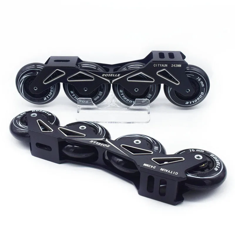 Roue Skate Cadre De Patins Roulettes Slalom 231mm 243mm 4x76mm 4x80mm 