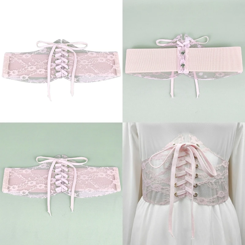 

Пояс-корсет, пояс для женщин, эластичный костюм, пояс на талию, сексуальный прозрачный женский топ под грудью