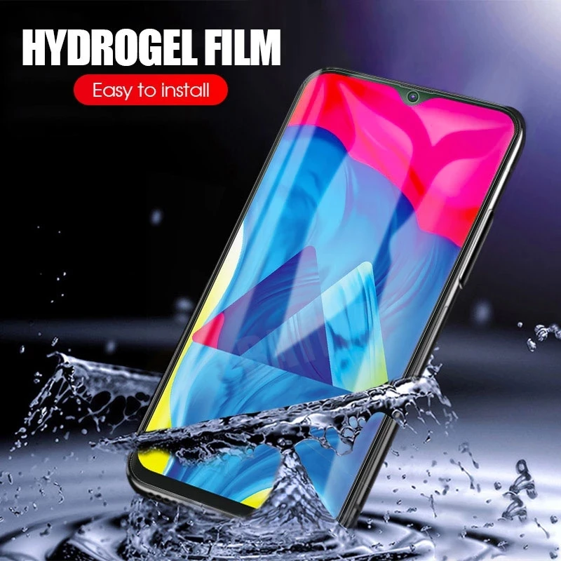 3Pcs Full Cover Flexible Silicone Hydrogel Screen Protector Film