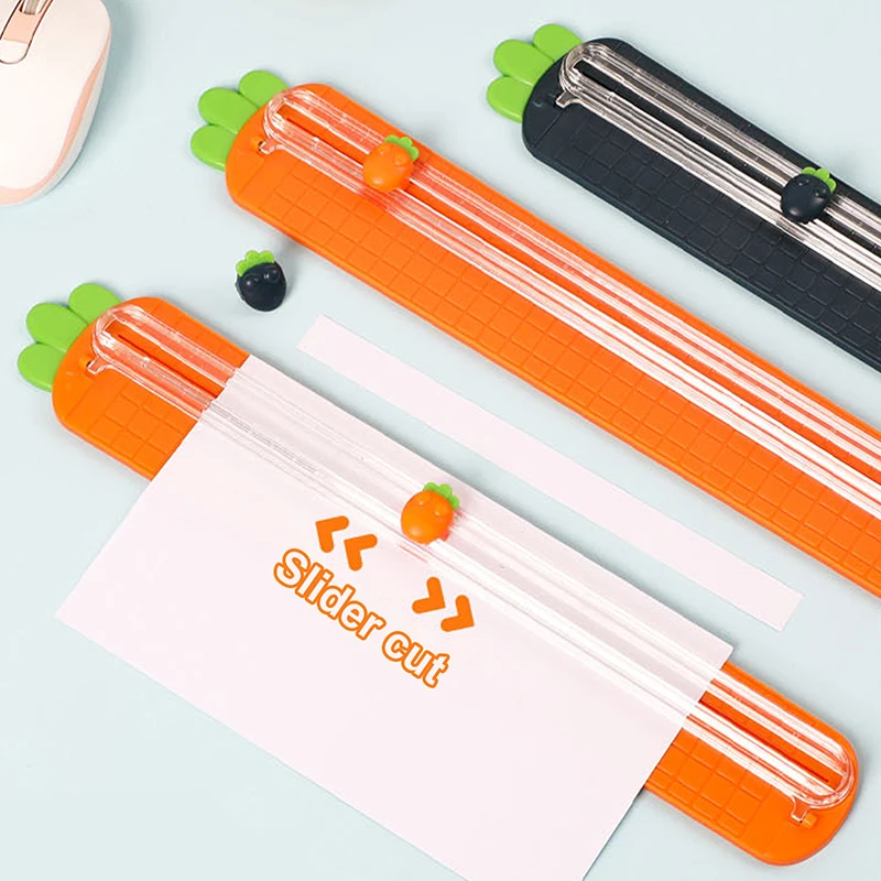 A3 Mini paper cutter radish molding student art cutter two-way cutting portable manual knife suitable for photos paper 1pc