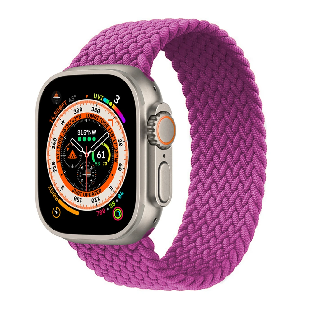 Braided Solo Loop Watch Strap Bracelet
