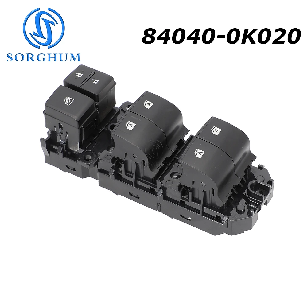 

SORGHUM 840-0k020 для Toyota Hilux Fortuner 2015 2016 2022 LHD левая автоматическая кнопка управления окном, регулятор, 20 контактов