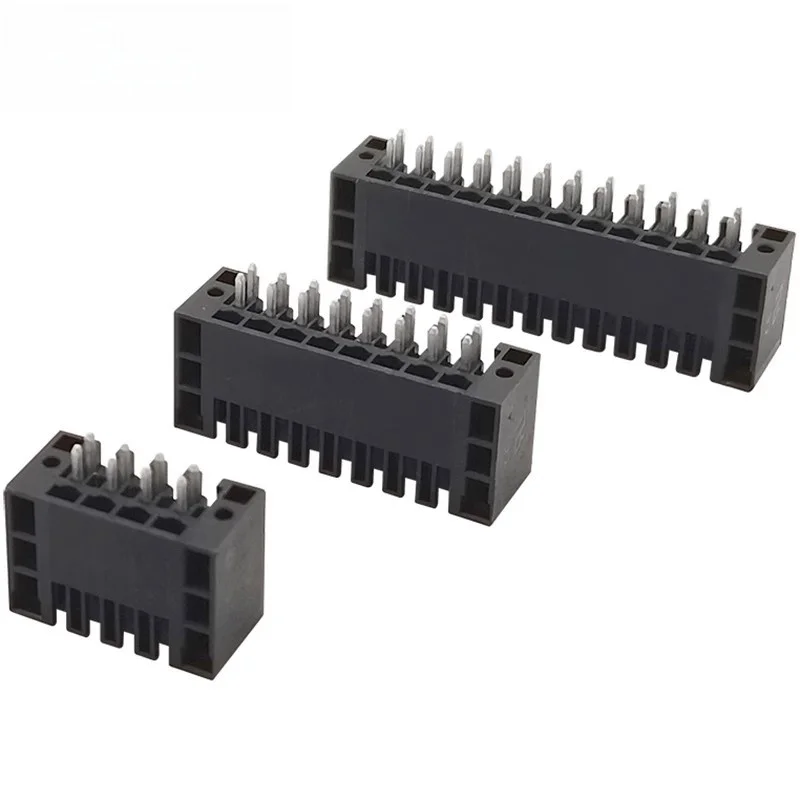 100PIN 15EDGVHDM 3.5mm 2P-24P PCB PLUG-IN TEMINAL BLOCKS 2EDGEVM CONTACT Weidmuller S2L3.5/180F wire connectors din rail terminal block single row pin connector