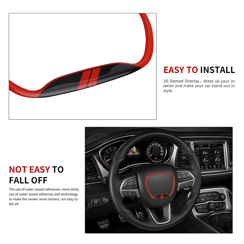 Steering Wheel Trim Cover for Dodge Charger Challenger