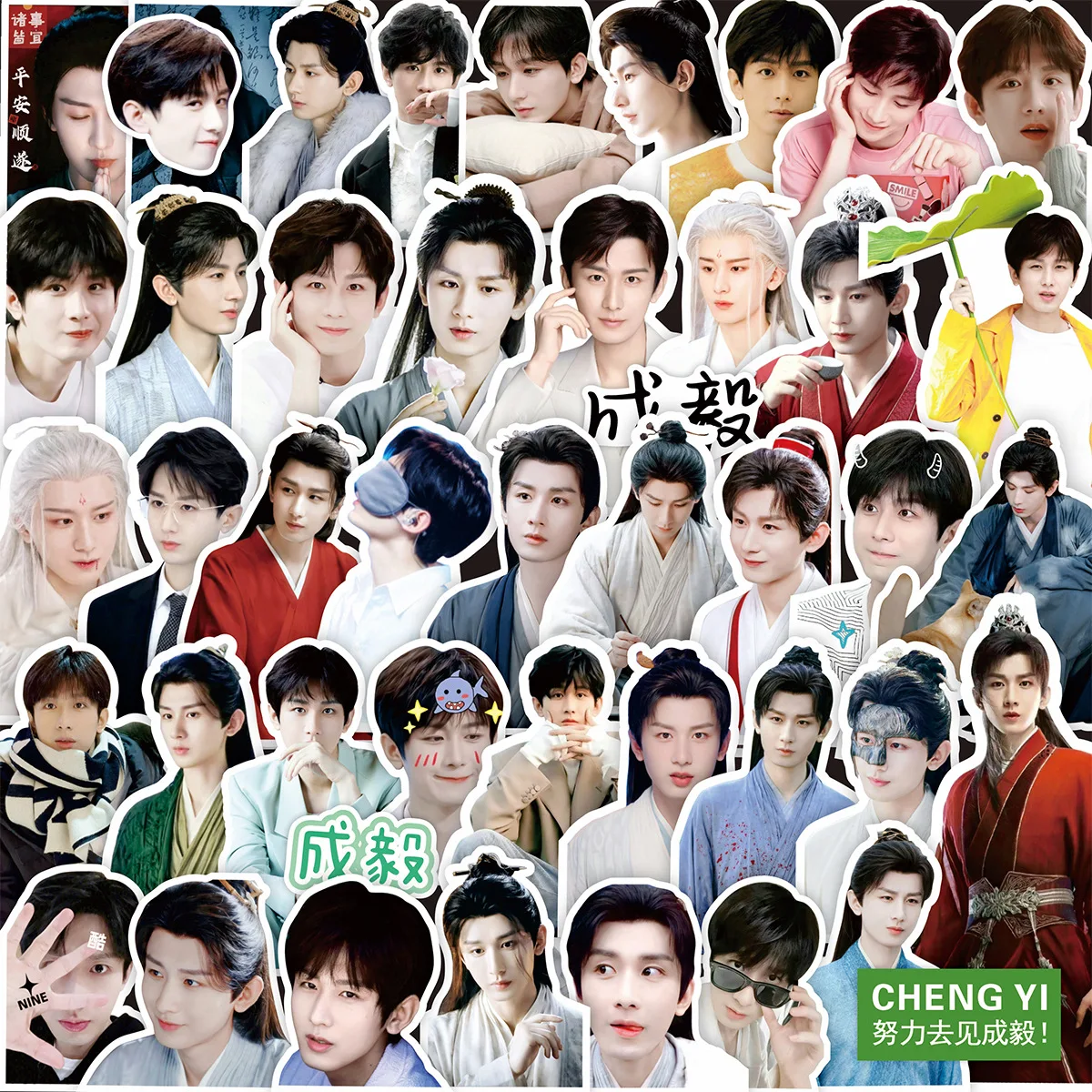 

Cheng Yi Cute DIY Decorative Hand Account Stickers