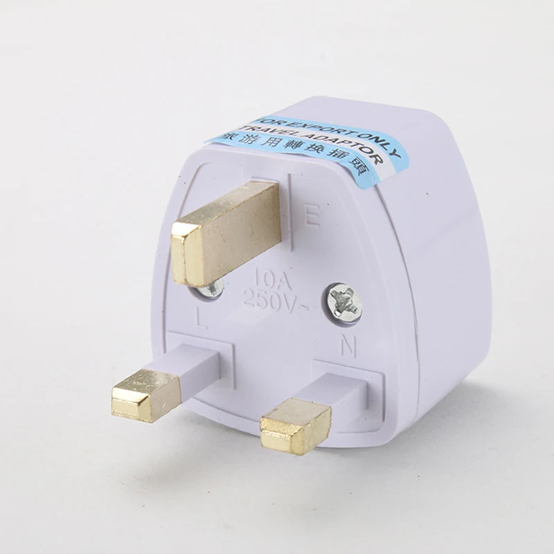 Universal UK Plug AC Power Socket Plug Travel Charger Adapter Converter 3Pin Wall Charging a7