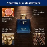 Parfum unisexe romantique Elysium Pour Homme, Cologne Roja Dove, senteur florale, boisée, agrumes, longue tenue, eau de parfum, usage quotidien 5