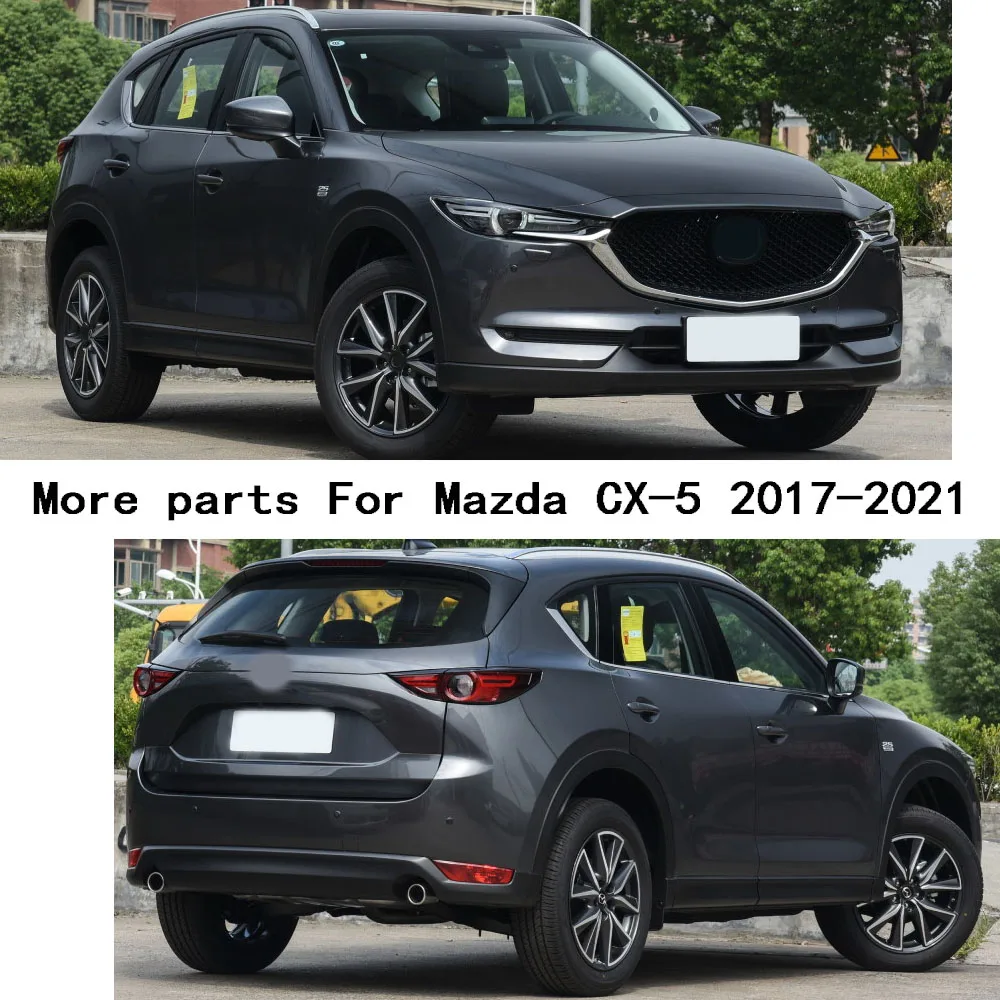 ڵ ABS/ƿ ĸ麸 ĸ麸 ̵ ̷ ƽ г 2pcs  CX-5 CX5 2nd Gen 2017 2018 2019 2020 2021