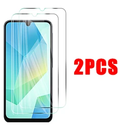 Ultra - Durable Tempered Glass Screen & Camera Protector with Soft Lens Cover Film - Galaxy A15 5G (2pcs hd)