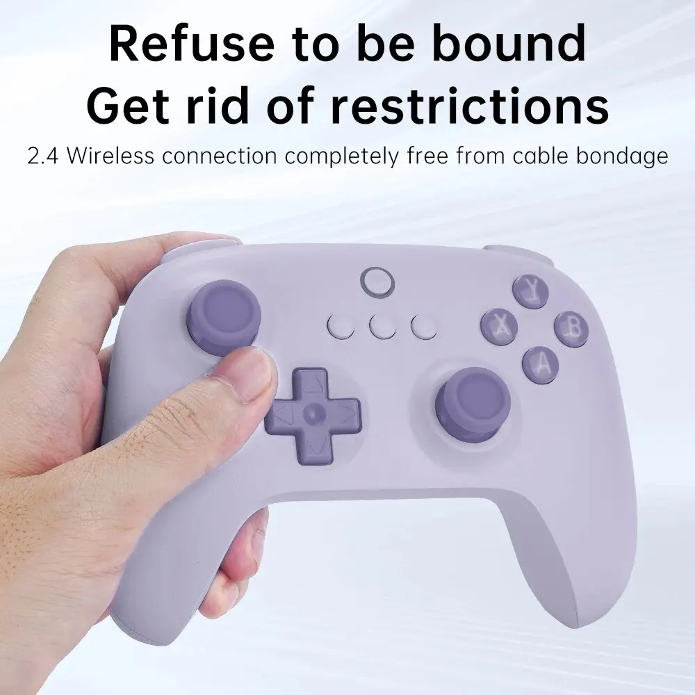 8Bitdo Ƽ C 2.4g  Ʈѷ,    10 11 ,PC  , ȵ̵  ũ
