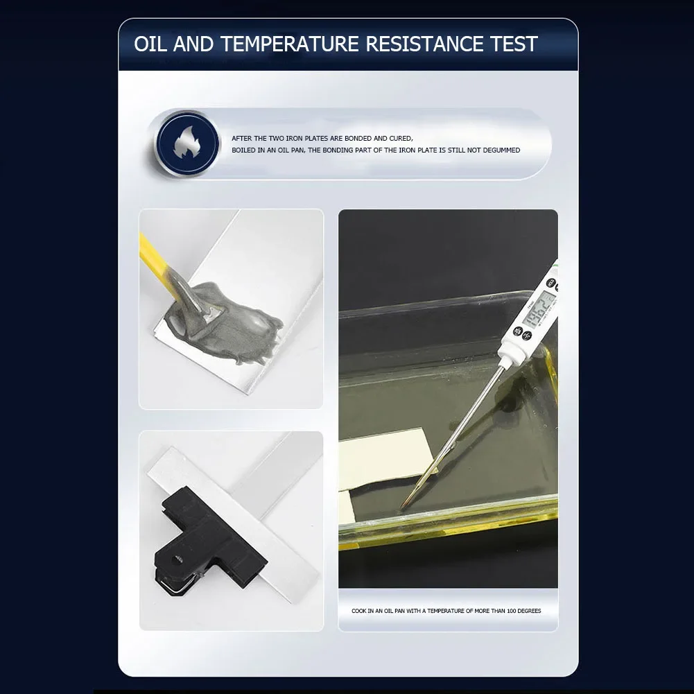 A+B Metal Repairing Glue Super Glue Iron Steel Auto Radiator Water Tank Special Leakage Plugging Welding Glue 20/50/70/100g