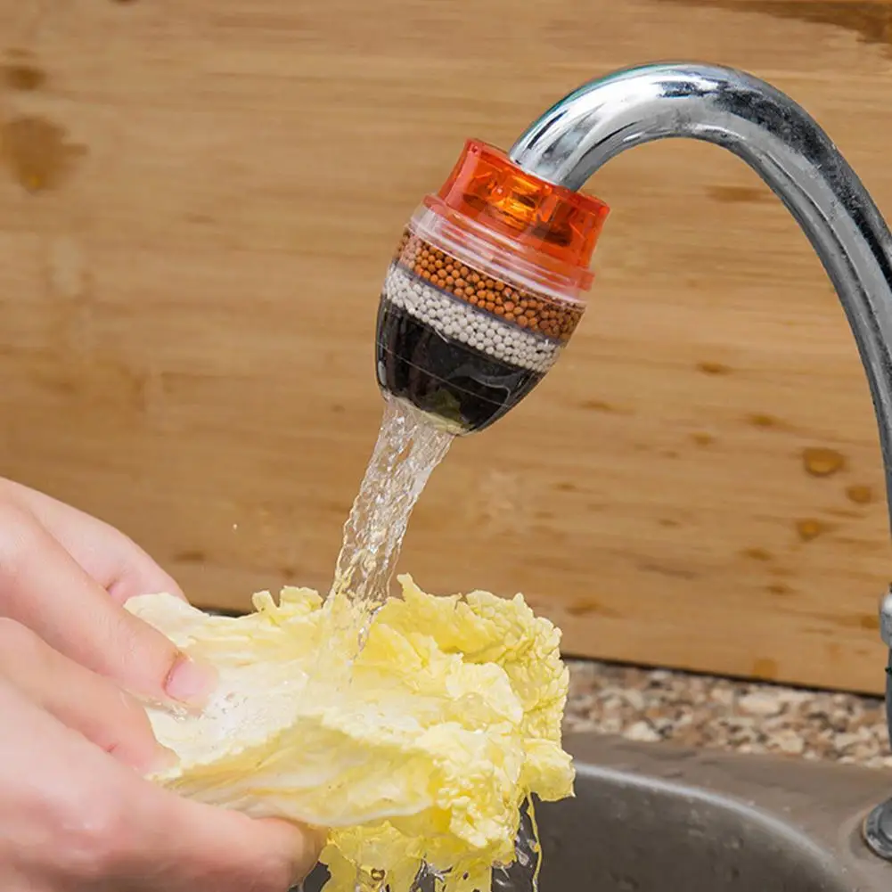 Water Purifier Filter Faucet Aerator Water Purifier Faucet 6 Layers for Faucet