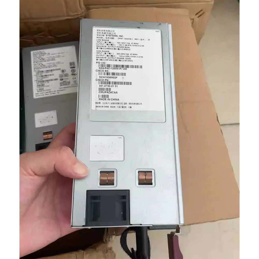 1200W For Cisco NXA-PAC-1200W-PI 341-0730-01 Nexus 9000 Power Supply 5 1200W For Cisco NXA-PAC-1200W-PI 341-0730-01 Nexus 9000 Power Supply - Image 3