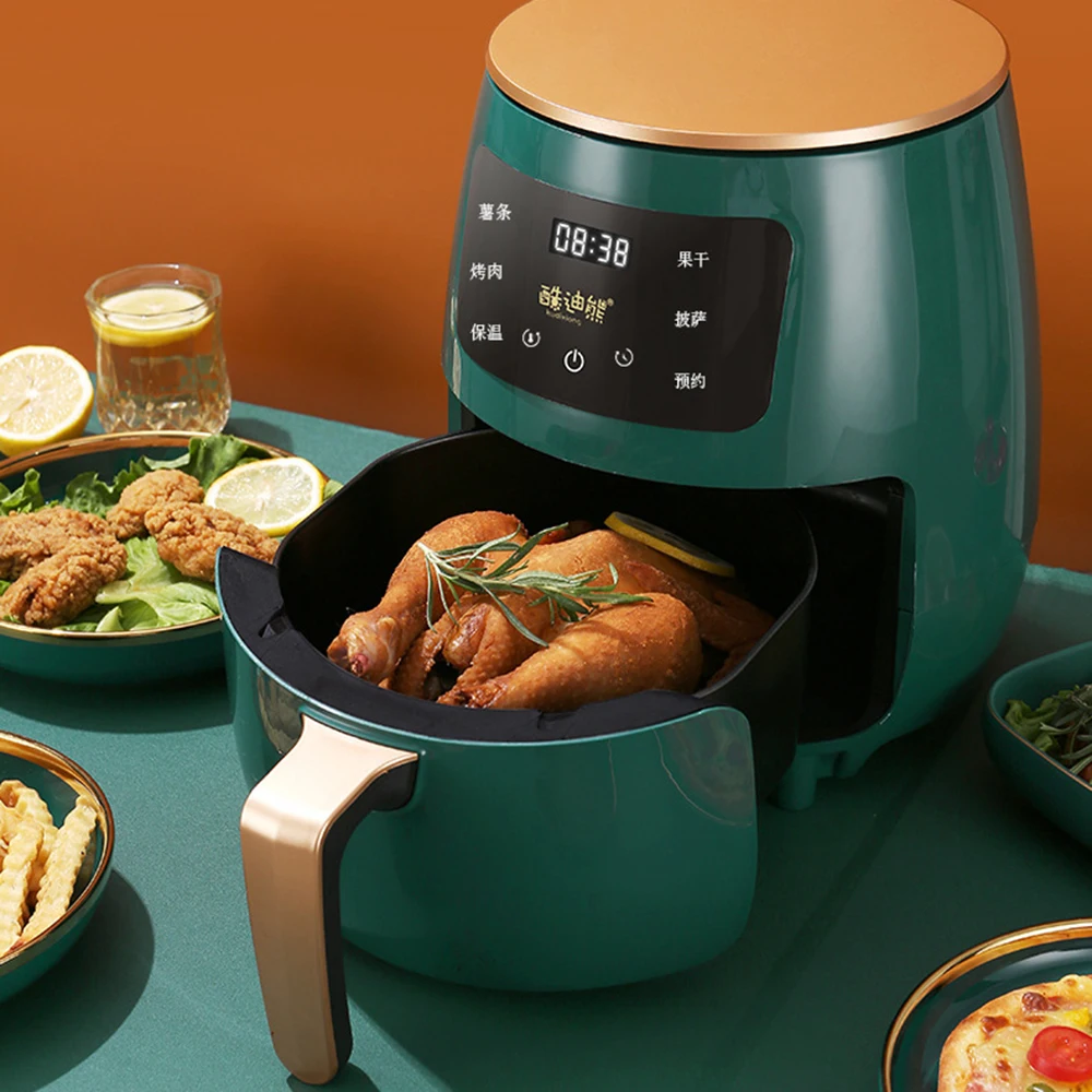 

4.5L Air Fryer Oilless Health Fryer Cooker Multifunction Touch Chicken French Fries Pizza Without Oil Oven Kitchen Tool