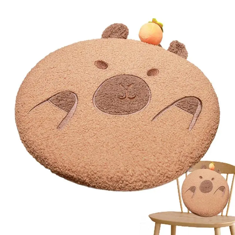 

Indoor Outdoor Round Cushion Cartoon Cute Chair Cushion With Memory Foam Plush Home Decor Products For Cafe Classroom Automobile