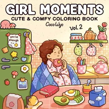 Cozy Girl Coloring Book 1