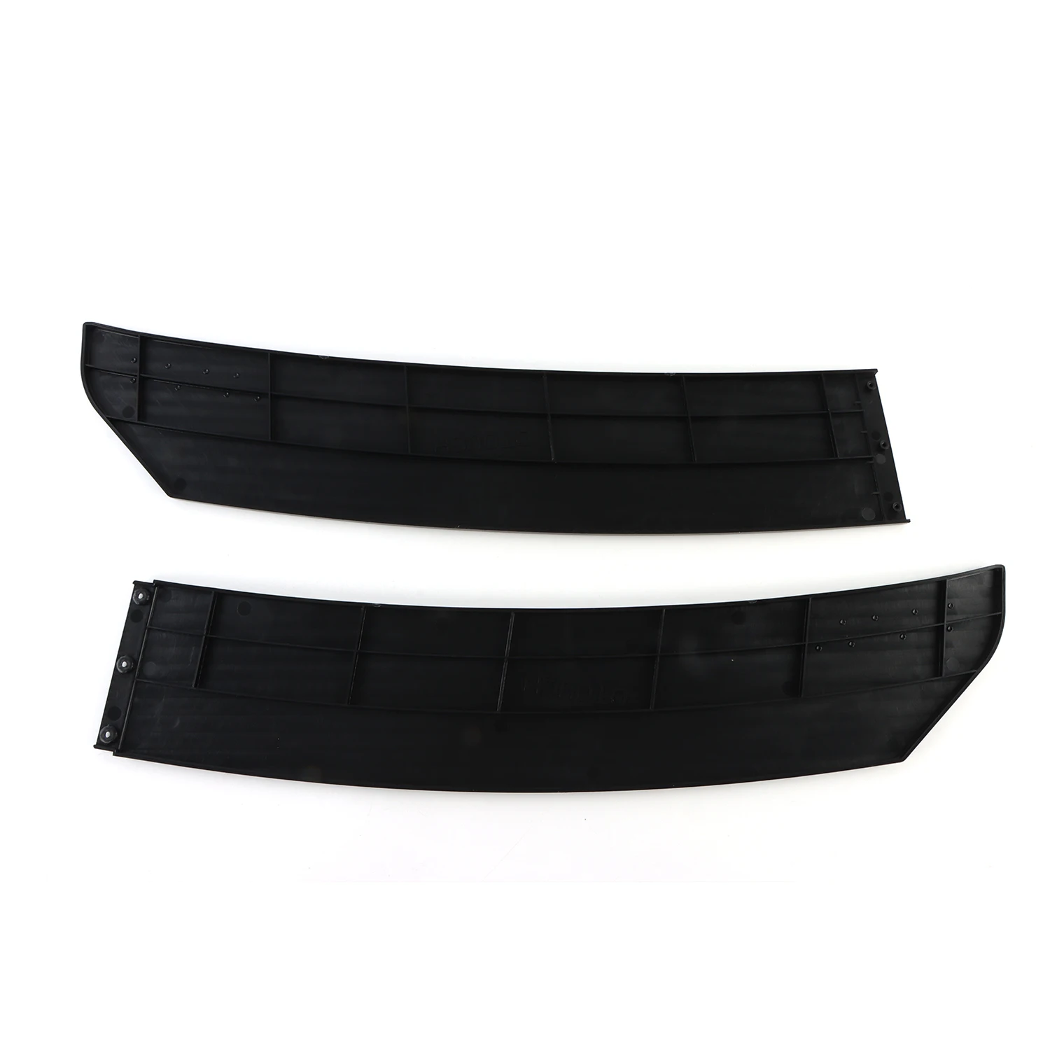 Car bumper spoiler 1set universal car front bumper lip chin spoiler splitter body kit for Honda Toyota Mazda Subaru VW Lexus Audi BMW