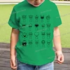 Sprunki Cartoon T-shirt Kids Incredibox Game Anime Clothes Boys Girls Luminous Tees Short Sleeve Fashion Funny Sprunki Tops Gift 5