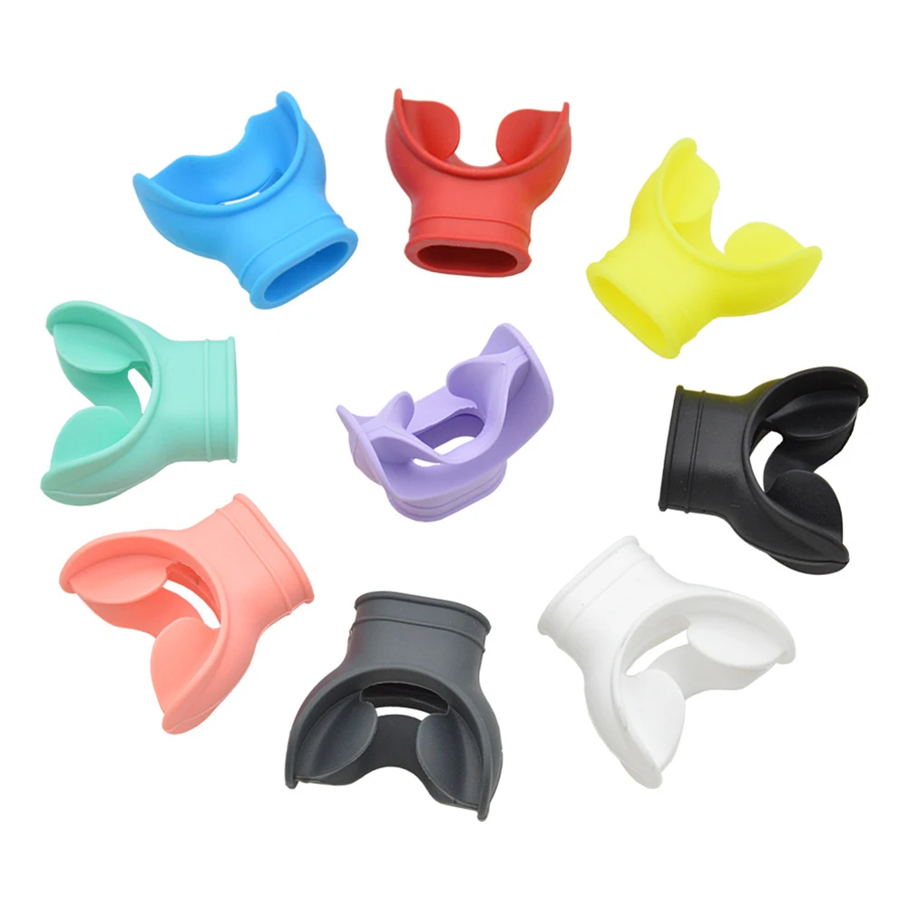 Odorless Silicone Octopus Holder For Snorkeling Free Diving Universal Scuba Diving Regulator Holder With Secure Tie Groove