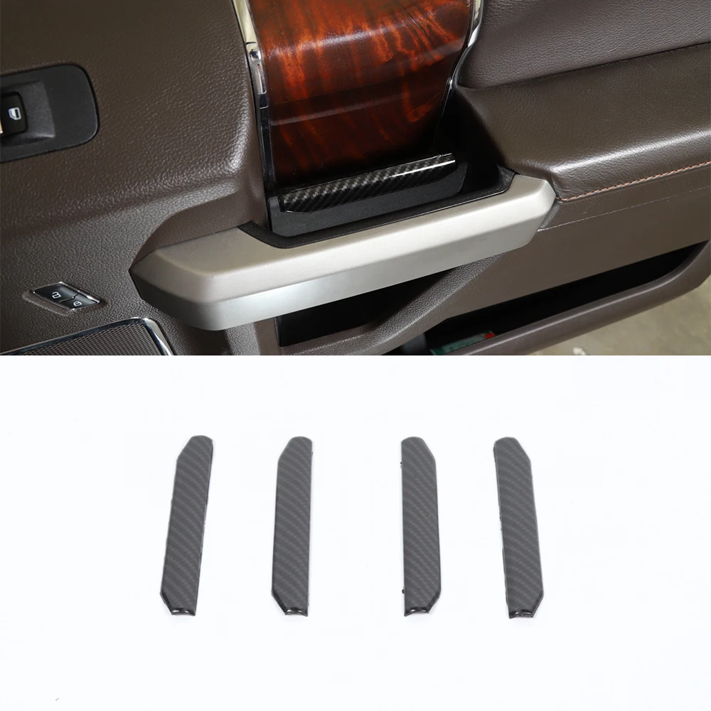 

Для Ford F150 F-150 2015 2016 2017 2018 2019 2020 лента для дверной ручки, декоративная крышка, комплекты отделки, аксессуары для салона автомобиля ABS