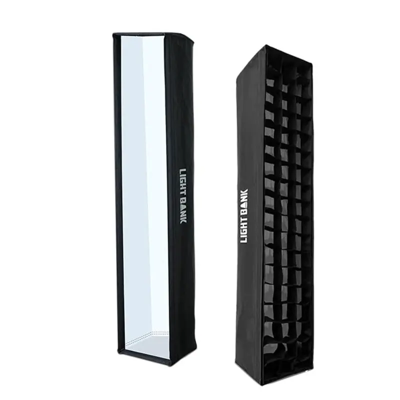 허니콤 그리드가 있는 소프트박스 2개 소프트 라이트 박스 사진 그리드 필 라이트 커버 에어 튜브-Y41A용 플래시 액세서리