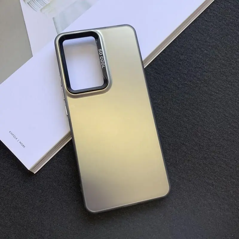 Metallic IMD Matte Anti-Fingerprint Slim Protector Case