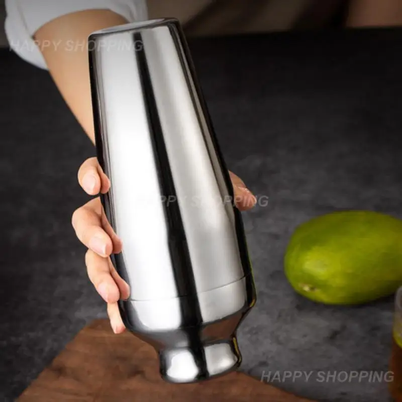 700ML Stainless Steel French Two-stage Shaker for Bartender Drink Party Bar Tools Cocktail Shaker Mixer Wine Martini Boston