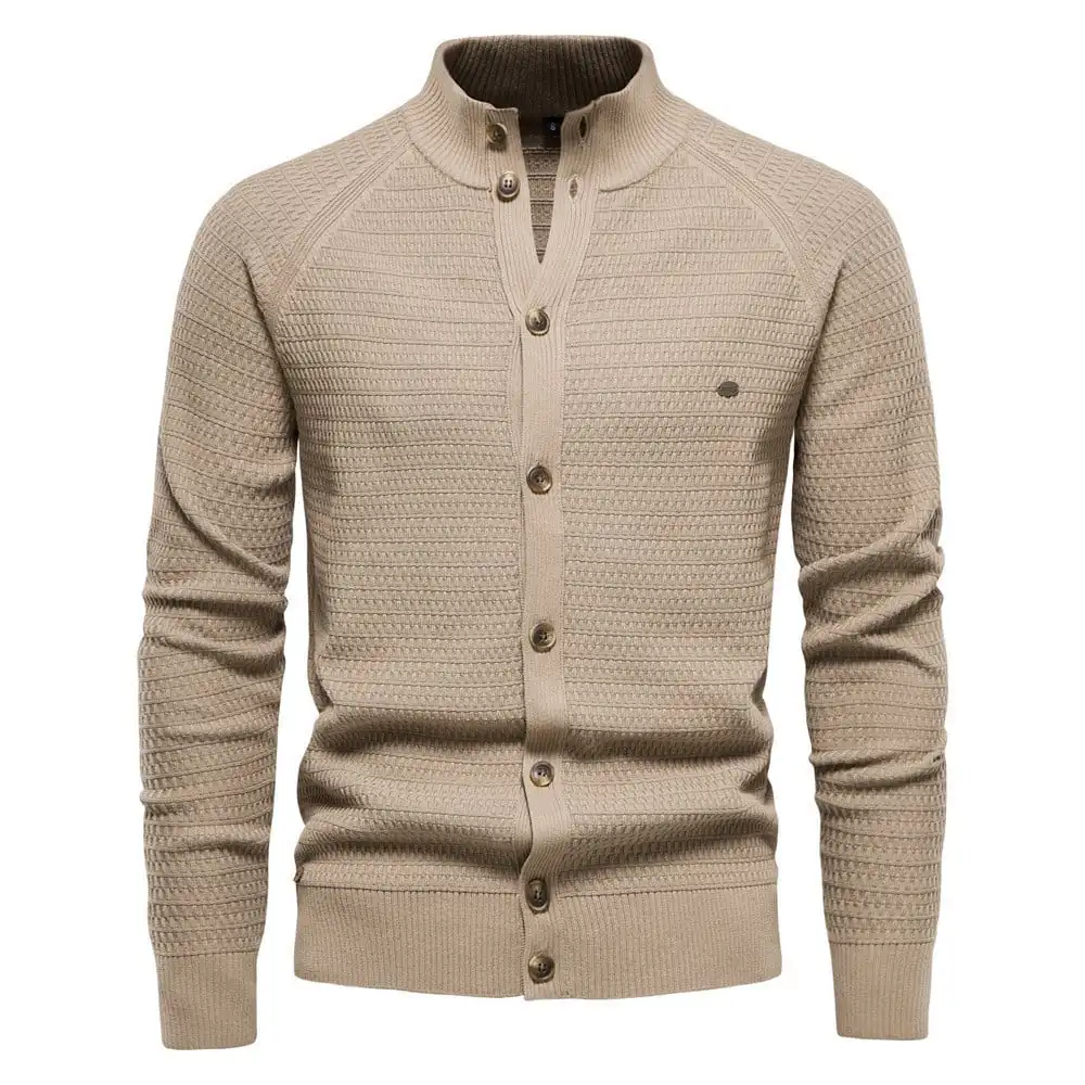 

Men's Business Sweater men-s-top Khaki