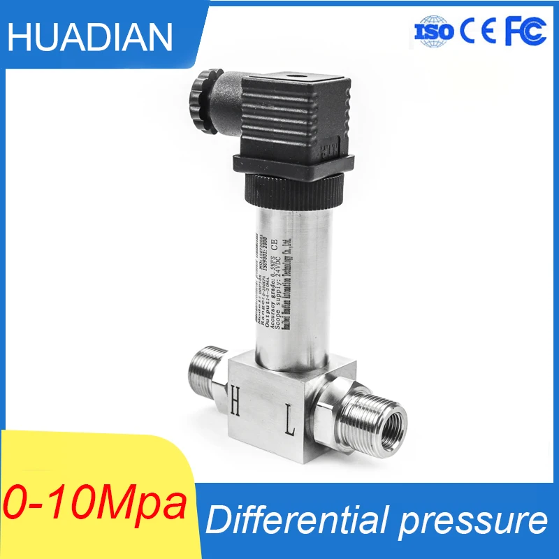 

Маленький датчик дифференциального давления для водяного масла 0-5 в 24 В постоянного тока полностью из нержавеющей стали передатчик