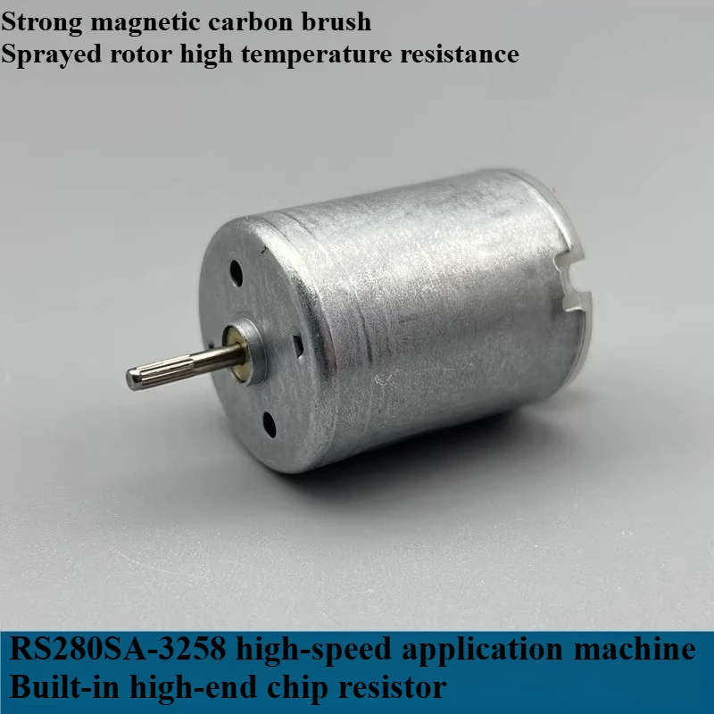 Moteur RC280 3V-12V Haute Vitesse Brosse Carbone pour Voiture RC