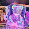 30cm Teddy Bear Doll Gift Lamp Colorful Sparkling Romantic Surprise LED gift Light Girls Birthday Valentine's Day Bedroom Decor 2