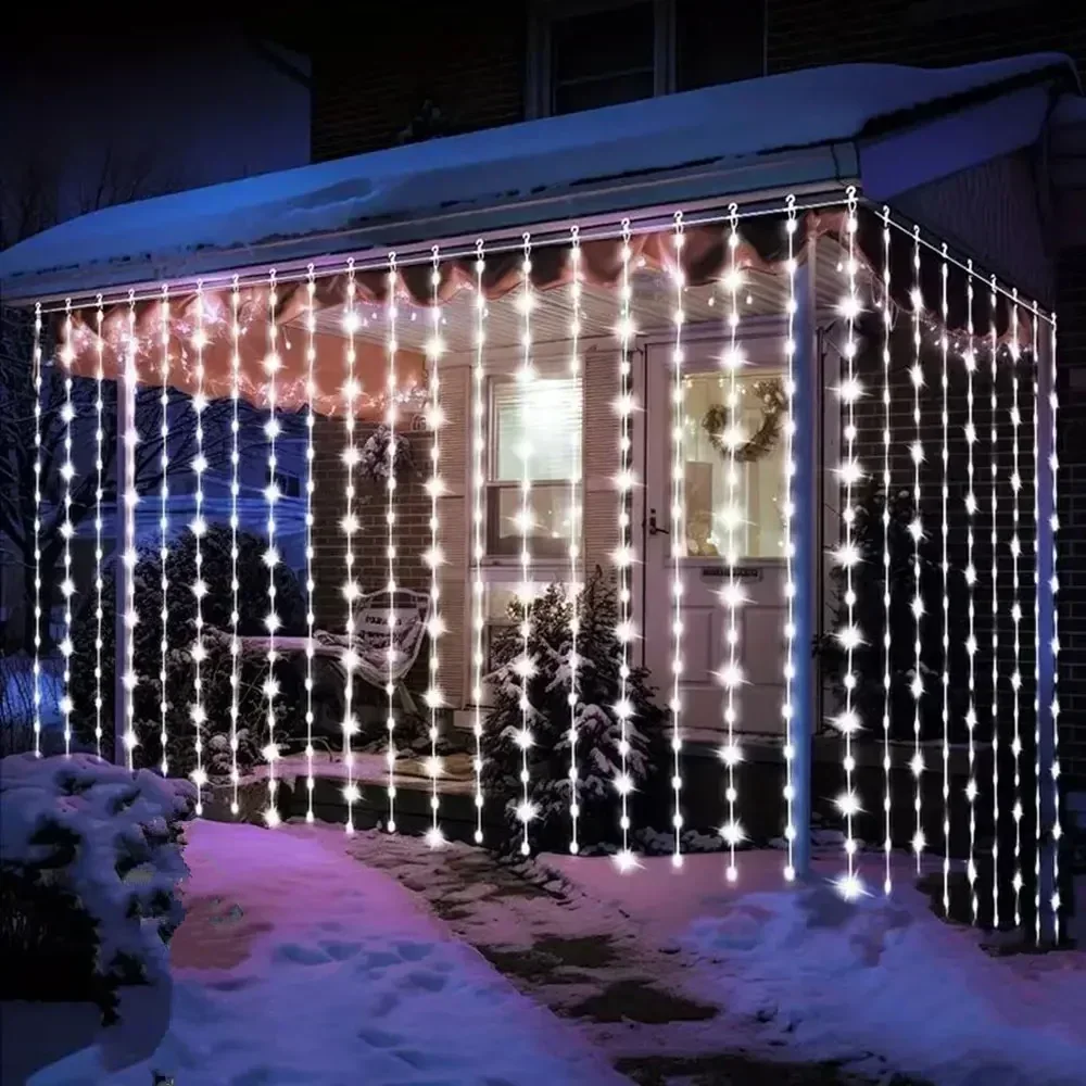 Waterproof Solar Fairy String Lights Outdoor Garden Decor