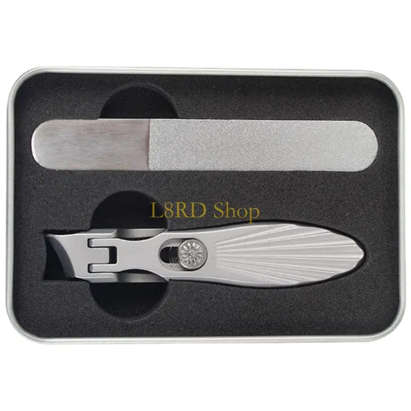 L8RD Splash Prevention Fingernail Cutter Manicure Tools Trimmer