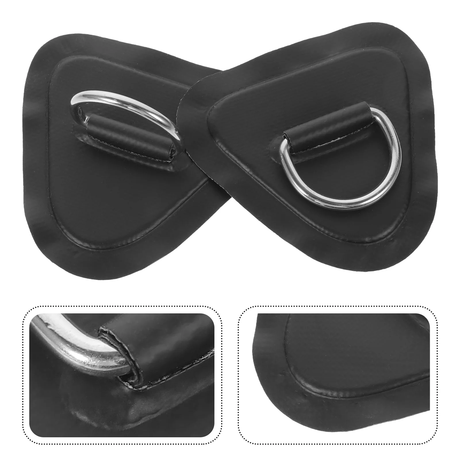 

2 Pcs Kayak Accessories Surfboard Supply Accessory Paddle Compact Cord Fixator Portable Rope Buckle Cords Fixing Elastic Back