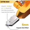 Professional 2-in-1 Ceramic & Glass Tile Cutter Multifunctional Ceramic Glass Tile Cutting Tool Glass Cutter Tile Cutting Set 4