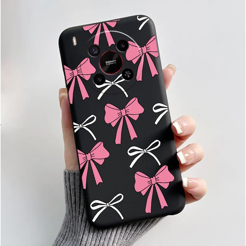 Chic Bright Pattern Silicone Phone Case - Pink Sand Beach & Garden Shockproof Shell