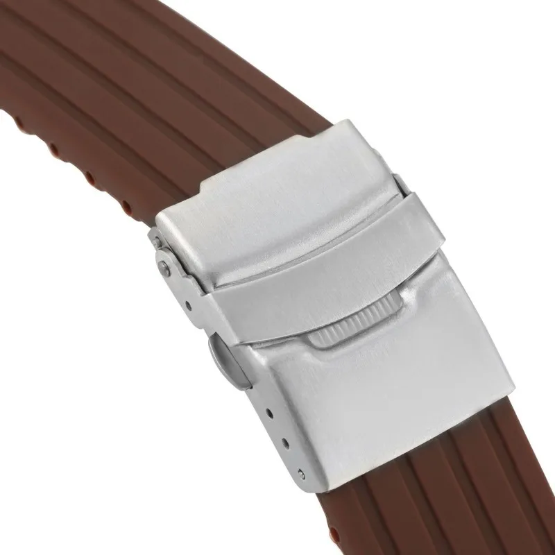Quick Release Silicone Waterproof Sport Watch Strap with Tool